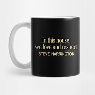 In this house, steve Mug